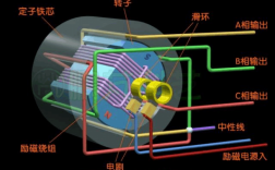 异步发电机线圈型号规格（异步发电机的工作原理视频）