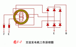 24v异步发电机组接线图_24v发电机接法分解图