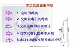 异步发电机参数 24v异步发电机组工作原理