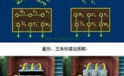 异步发电机三角接线图片