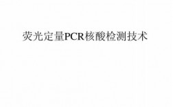 核酸检测荧光pcr法怎么做的-核酸荧光染料染色步骤