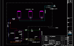 冷热水系统图纸绘制图解