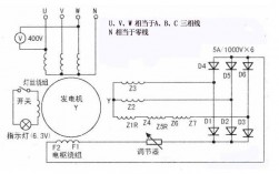 三相异步发电机的接线方法,三相异步发电机的接线方法图 