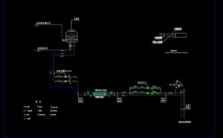 冷热水系统图纸绘制图怎么画