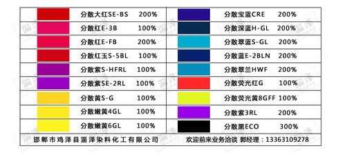 分散染料hgl-分散染料的染色等级是多少-图2