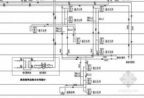 商务楼冷热水系统设计方案,办公楼热水供应系统 -图2