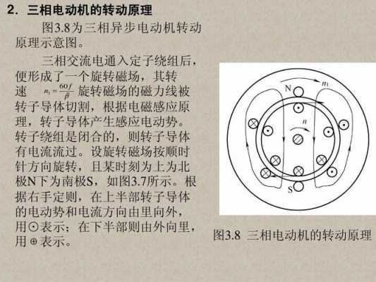 三相异步发电机的功率流程_分析说明三相异步发电机工作原理-图3