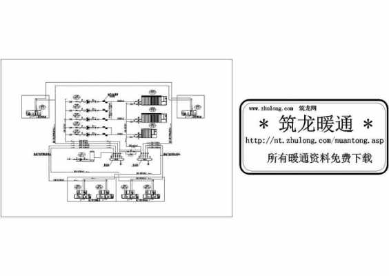 制冷机房一般设置在哪 制冷机房冷热水系统流程图-图2