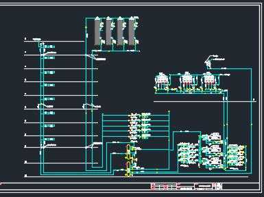 楼宇冷热水系统设计图_楼宇制冷系统-图1