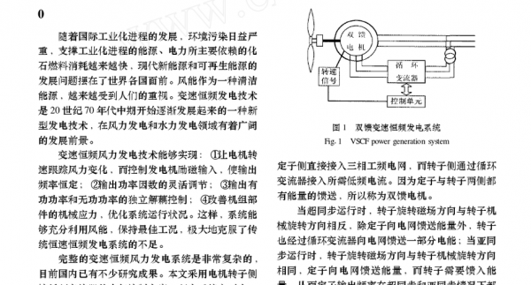 双馈异步发电机变速恒频怎么调节-图2