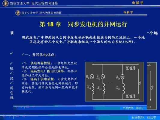 同步发电机在并网过程中,若发电机端电压大于电网电压 异步发电机并网时电流变化-图2