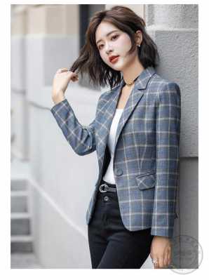 拼接西服女格子品牌有哪些_拼接西服女格子品牌有哪些-图2