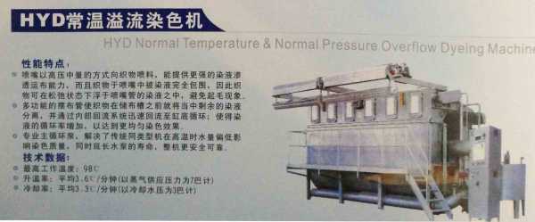 溢流染色的染料用量_溢流染色机型号参数-图1