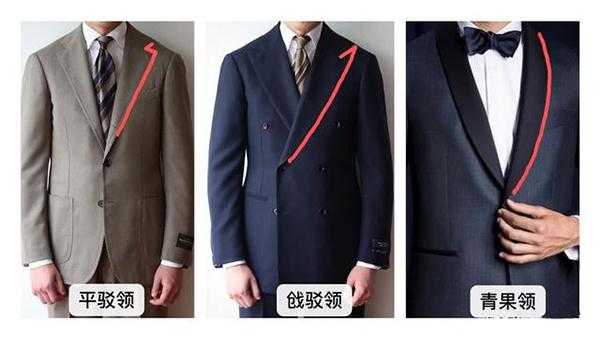  西服领子的形状有哪些品牌「西服的领型有哪些」-图1