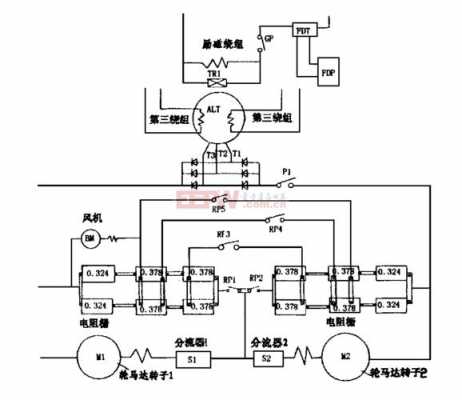 单相异步发电机电路-图1