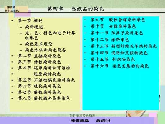  各种染料的染色机理「染色常用的染料有哪些」-图2