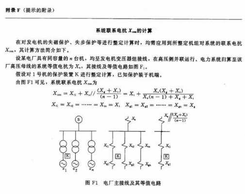 异步发电机整定计算规范（异步发电机整定计算规范标准）-图2