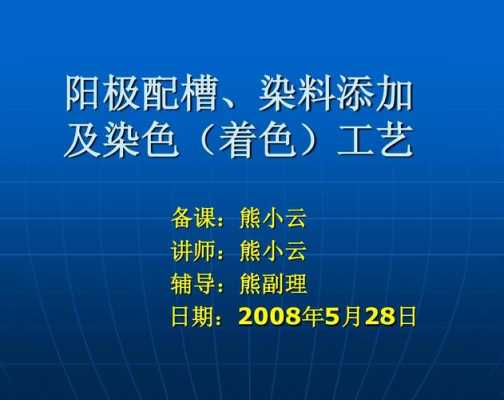 阳极染色异色怎么解决 阳极染色染料代号-图2