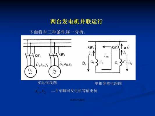 异步发电机并机（异步发电机并机的作用）-图1