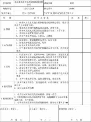 发电机验收标准 异步发电机安装检验批资料-图3