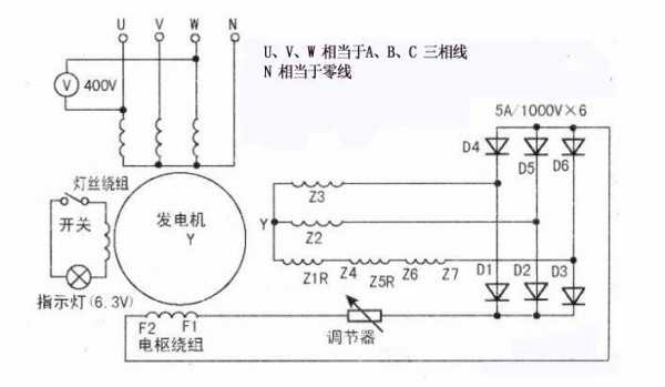 异步发电机结构图-东莞异步发电机接线图-图3